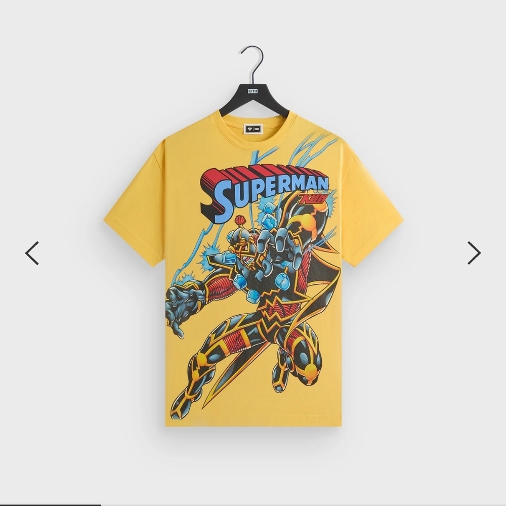 Superman Graphic Yellow T-Shirt